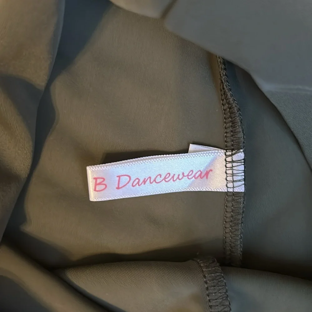 Olive/green - B Dancewear sz Medium  dance shorts - Picture 3 of 3